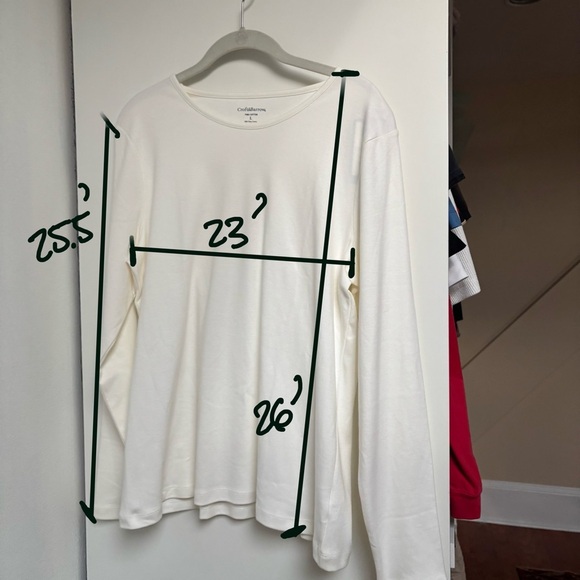 Cream Long Sleeve Shirt - Picture 2 of 5